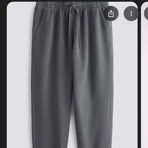 Abercrombie & Fitch Charcoal Joggers